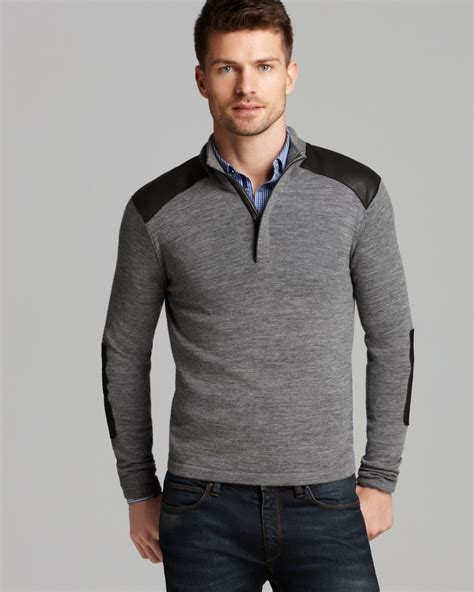 michael kors zipper sweater|Michael Kors sweaters men.